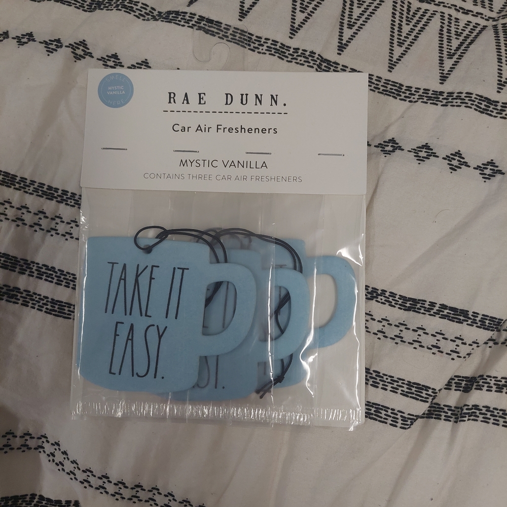 Rae Dunn Mystic Vanilla Blue Car Air Fresheners
